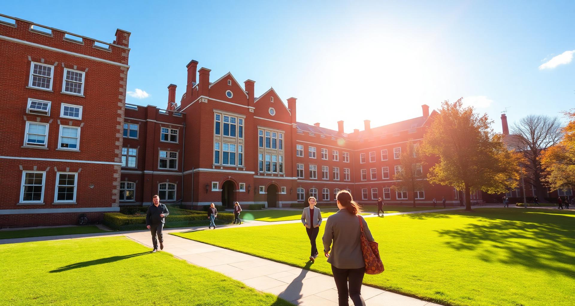 UK university campus