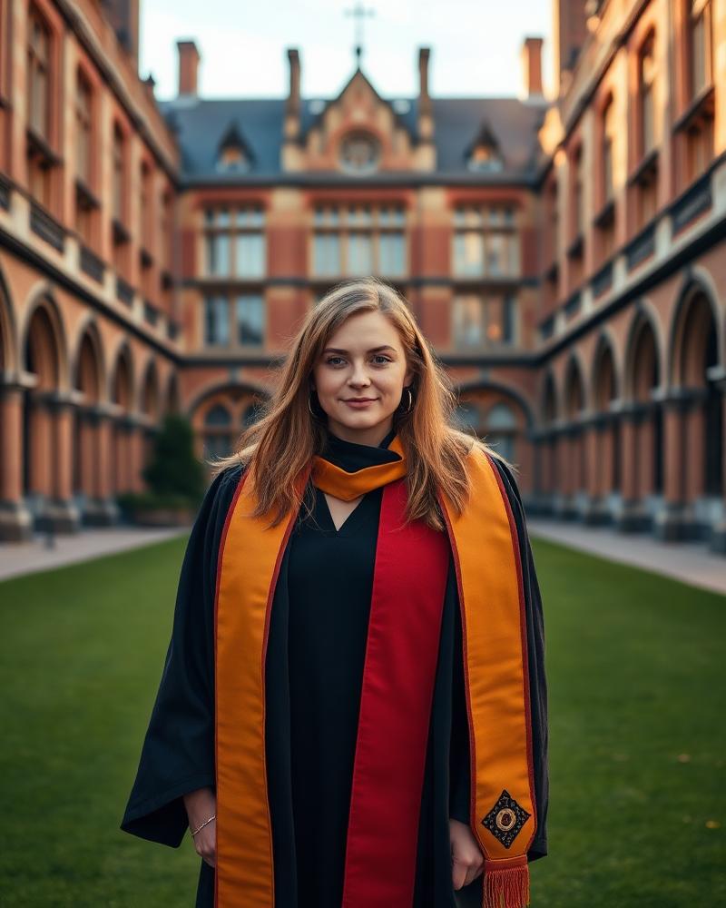 UK student studying